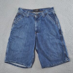 Vtg Polo Jeans Company Carpenter Shorts Mens 31 Denim Relaxed Fit Jorts
